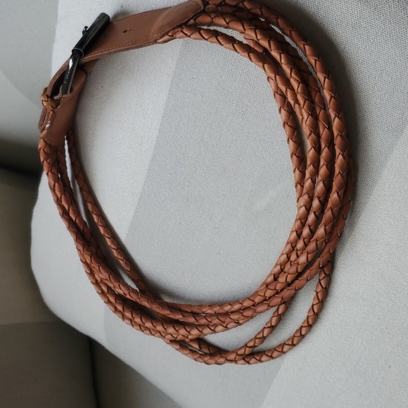 Macys Tweed leather Belt - Picture 2 of 7